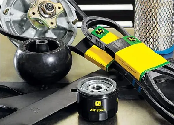 Repuestos originales John Deere Estantería con repuestos originales John Deere — Compañía Mercantil